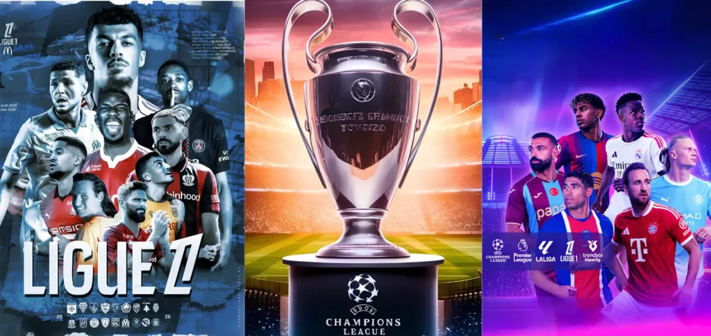 Abonnement IPTV pour regarder les matchs de football en direct et Champions League en qualité 4K